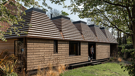Cork House: ein riesiges, pflanzliches LEGO